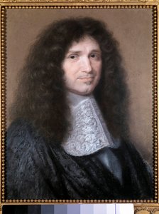 Portrait de Jean-Baptiste Colbert (1619-1683), intendant des finances de Louis XIV Pastel par Robert Nanteuil (1623-1678) 1676 Chantilly, musée Condé - Robert Nanteuil