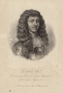 Portrait du roi Louis XIV - Robert Nanteuil