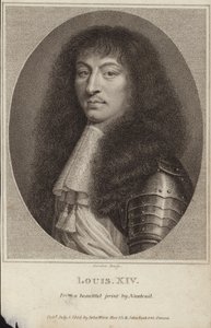 Portrait du roi Louis XIV de France - Robert Nanteuil