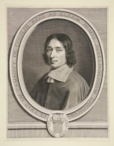 Portrait du Cardinal de Coislin - Robert Nanteuil