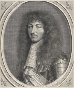 Portrait de Louis XIV - Robert Nanteuil