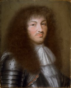 Portrait du roi de France Louis XIV - Robert Nanteuil