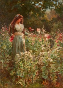 Récolte de coquelicots - Robert Payton Reid