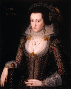 Elizabeth Poulett par Robert Peake