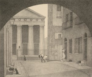 Une église de Londres - Robert Polhill Bevan