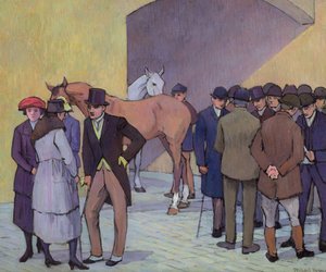 Un matin chez Tattersall - Robert Polhill Bevan