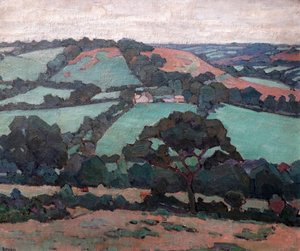 Brimley Hill, Devon - Robert Polhill Bevan