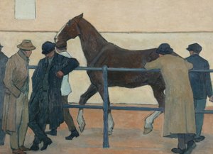 Marchands de chevaux - Robert Polhill Bevan