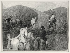 Scène de chasse - Robert Polhill Bevan