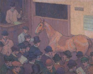 Calme avec toutes les nuisances de la route - Robert Polhill Bevan