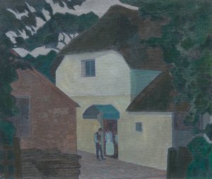 Le visiteur au moulin