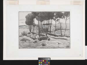 Les Peupliers - Robert Polhill Bevan
