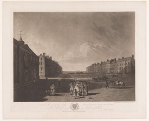 Vue de Queen Square à Londres