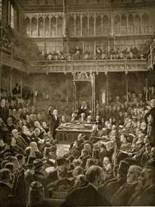 Gladstone présentant le projet de loi sur l