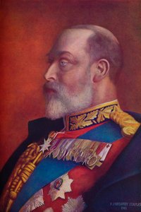 Le roi Édouard VII dans la première année de son règne