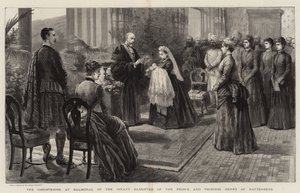 Le baptême à Balmoral de la fille du prince et de la princesse Henry de Battenberg - Robert Pritchett