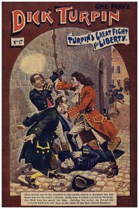 Dick Turpin (lithographie en couleur) - Robert Prowse Jnr
