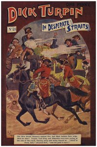 Dick Turpin (lithographie en couleur) - Robert Prowse Jnr