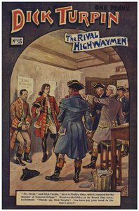 Dick Turpin (lithographie en couleur) - Robert Prowse Jnr