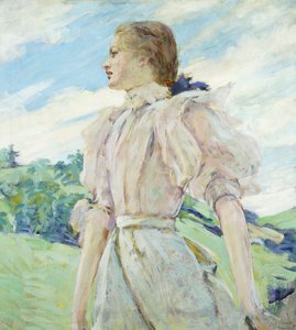 Une Journée Venteuse, c.1898 - Robert Reid