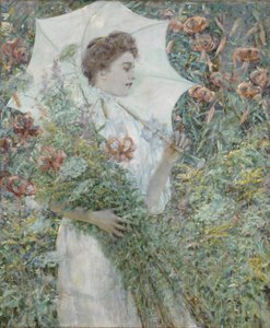 Le parasol blanc - Robert Reid