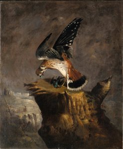 Le vautour et ses proies - Robert S. Duncanson