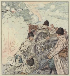 La 2e batterie de la 2e brigade d