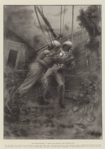 La Bruyère blanche, au théâtre de Drury Lane, le duel sous-marin - Robert Sauber
