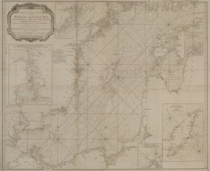 Nouvelle et précise carte de la mer Baltique ou de la mer de l
