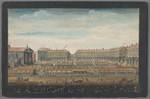 Vue du marché de Covent Garden à Londres