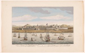 Vue du Fort Saint George à Madras (Nederzettingen van de VOC)