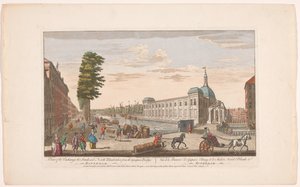 Vue de la Bourse à Rotterdam - Robert Sayer