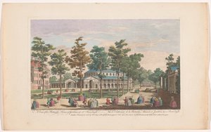 Vue de la Rotonde dans les jardins de Ranelagh à Londres - Robert Sayer
