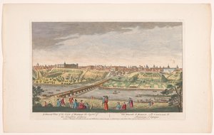 Vue générale de la ville de Madrid (série: Madrid et Lisbonne) - Robert Sayer
