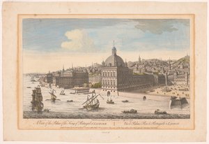 Vue du Palais Royal à Lisbonne
