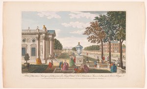 Vue du Schloss Pillnitz (série: Saxe)