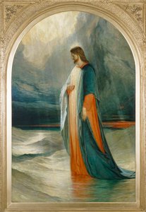 Jésus marcha vers eux, marchant sur la mer, 19ème siècle