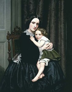 Mère et enfant - Robert Scott Tait