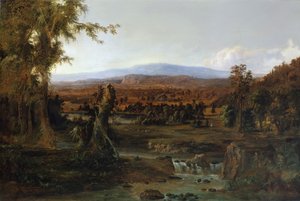 Paysage avec berger, 1852