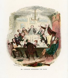 Illustration pour Les Papiers Pickwick - Robert Seymour