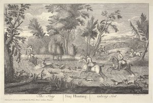 Le cerf prenant le sol - Robert Sheppard