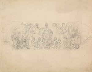 Croquis allégorique de la victoire - Robert Smirke