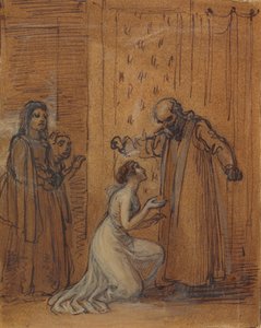 Capulet réprimandant sa fille, Juliette - Robert Smirke