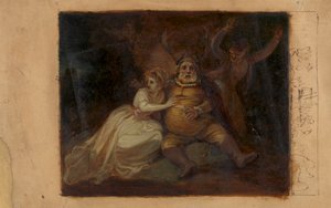 Falstaff au chêne de Herne - Robert Smirke
