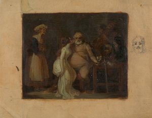 Falstaff à la Tête de Sanglier - Robert Smirke