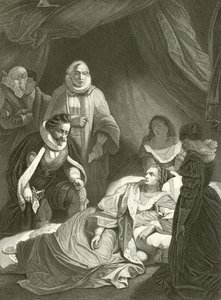 Dernières heures de la reine Élisabeth - Robert Smirke
