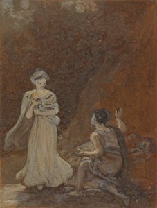 Lysandre se Réveillant pour Voir Hélène - Robert Smirke