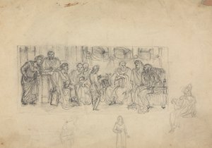 Scène de Roméo et Juliette de Shakespeare