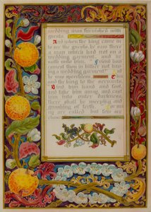 Parabole illuminée : Le Mariage - Robert Stewart and James Gross