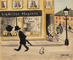Magasin de cercueils